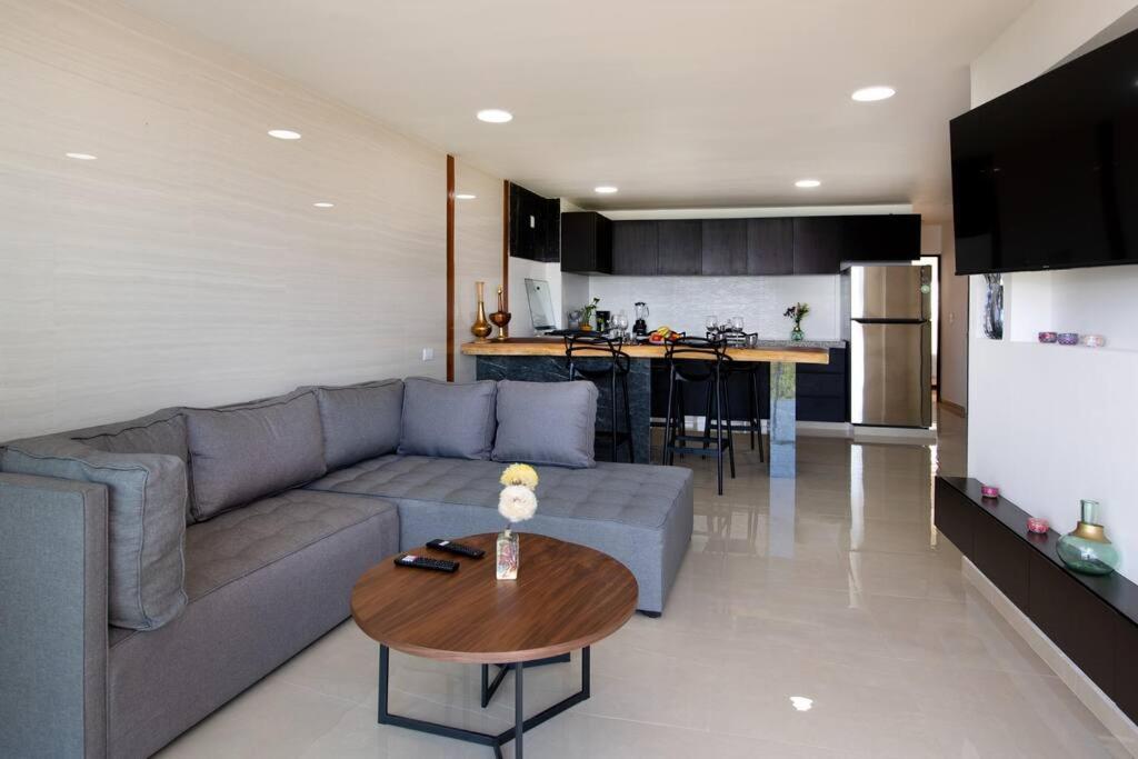 Apartamento Amara, Depa Con Vista Al Mar Cancún Exterior foto