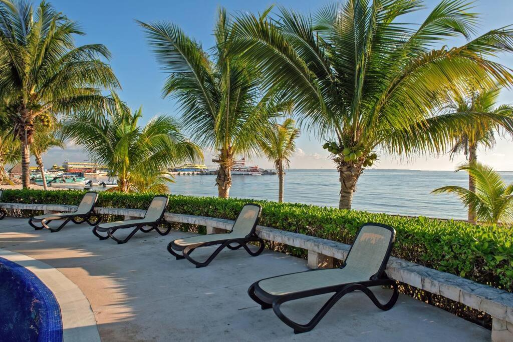 Apartamento Amara, Depa Con Vista Al Mar Cancún Exterior foto