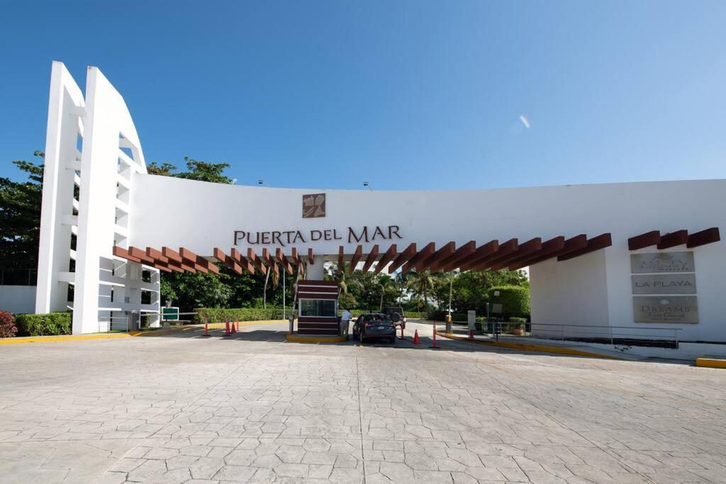 Apartamento Amara, Depa Con Vista Al Mar Cancún Exterior foto