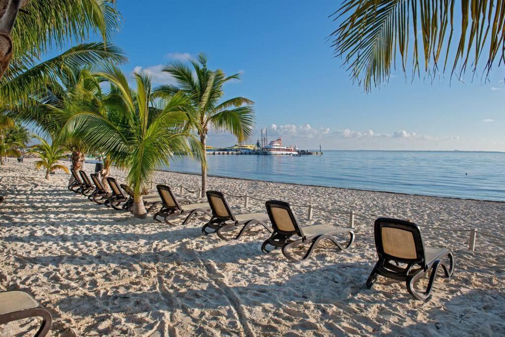 Apartamento Amara, Depa Con Vista Al Mar Cancún Exterior foto
