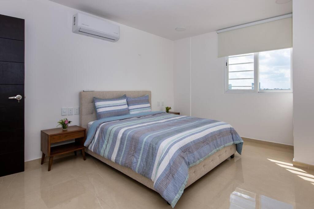 Apartamento Amara, Depa Con Vista Al Mar Cancún Exterior foto